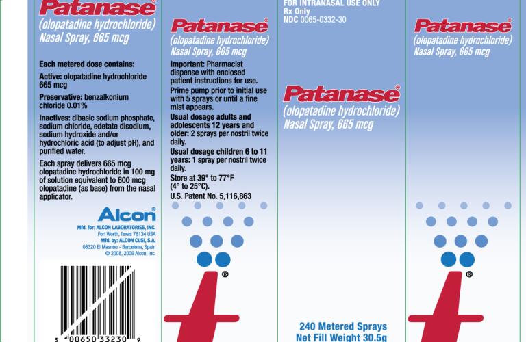 Patanase Pictures Images Labels Healthgrades Olopatadine Hydrochloride Spray Metered
