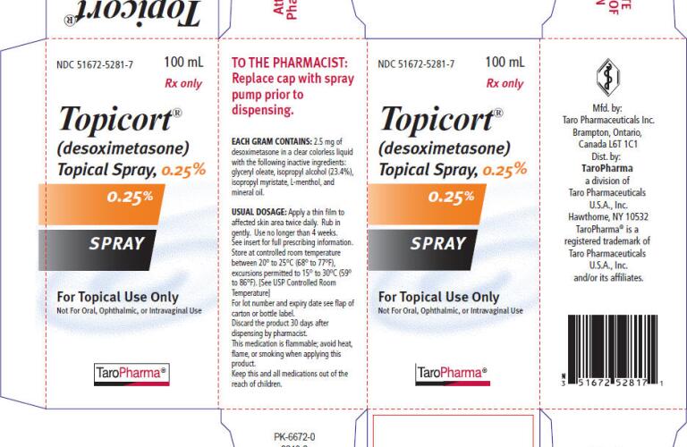 Topicort Healthgrades Desoximetasone Spray