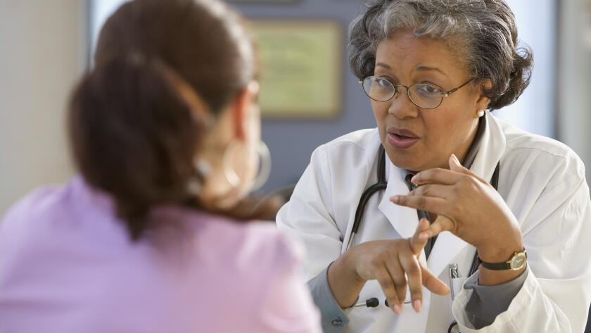 Doctor and patient