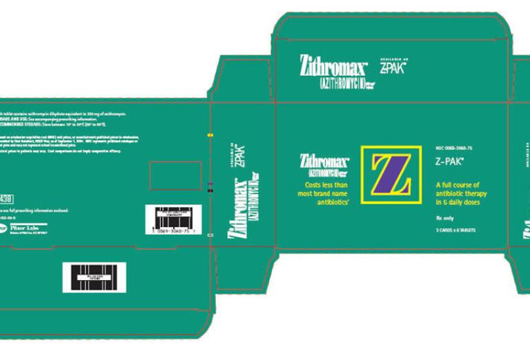 Azithromycin z pack cost
