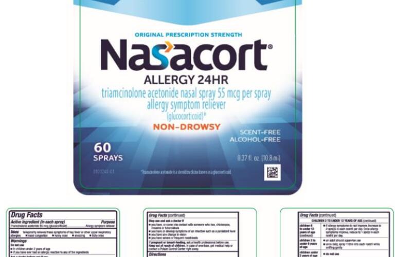 Nasacort Allergy 24hr Pictures Images Labels Healthgrades Triamcinolone Acetonide Spray Metered