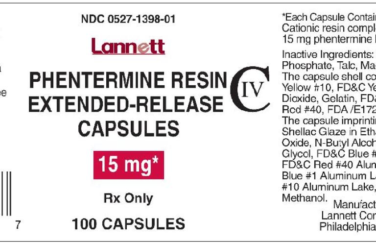 Phentermine 15mg capsule