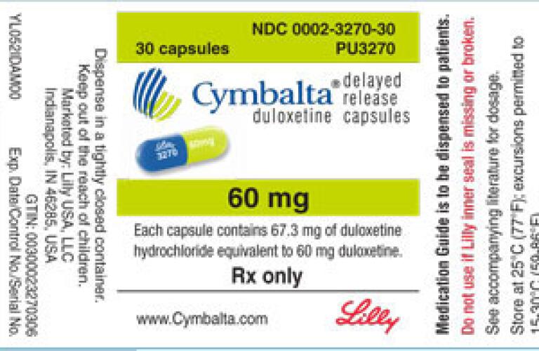 Cymbalta 60 Mg