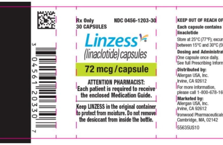 Linzess Pictures, Images, Labels Healthgrades (linaclotide capsule