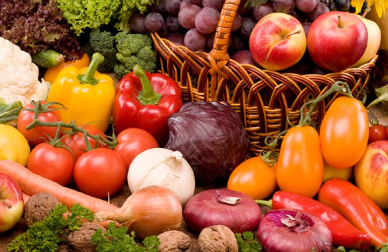 fruits and vegetables
