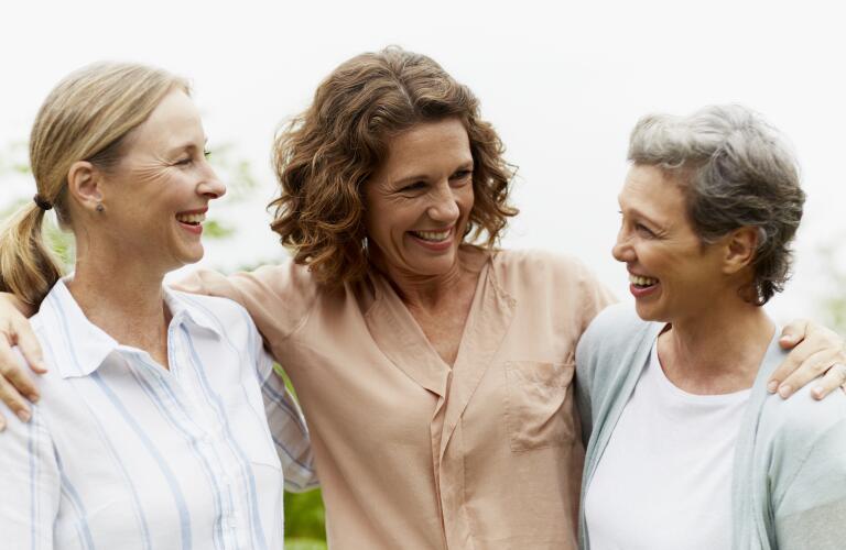 Friends spending leisure time outdoors