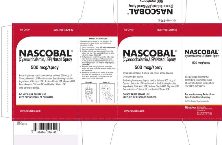 Nascobal Healthgrades Cyanocobalamin Spray