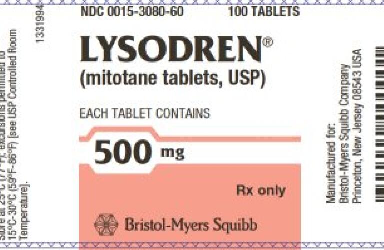Lysodren Pictures Images Labels Healthgrades Mitotane Tablet