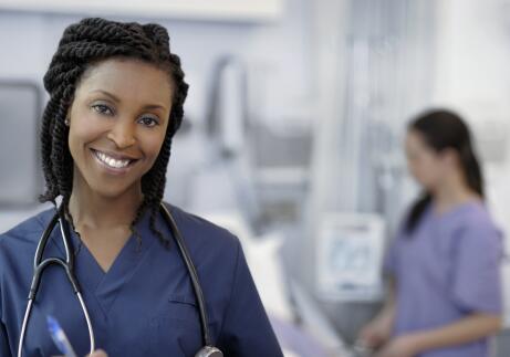 friendly nurse