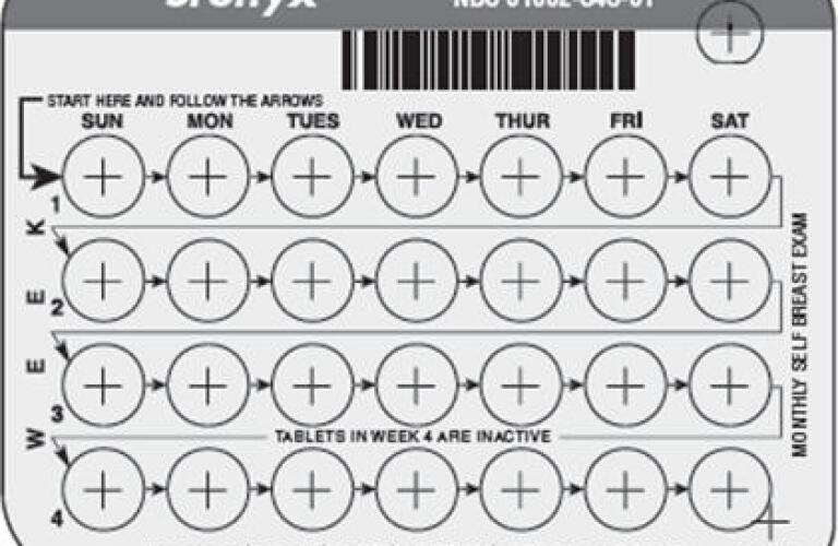 sronyx healthgrades levonorgestrel