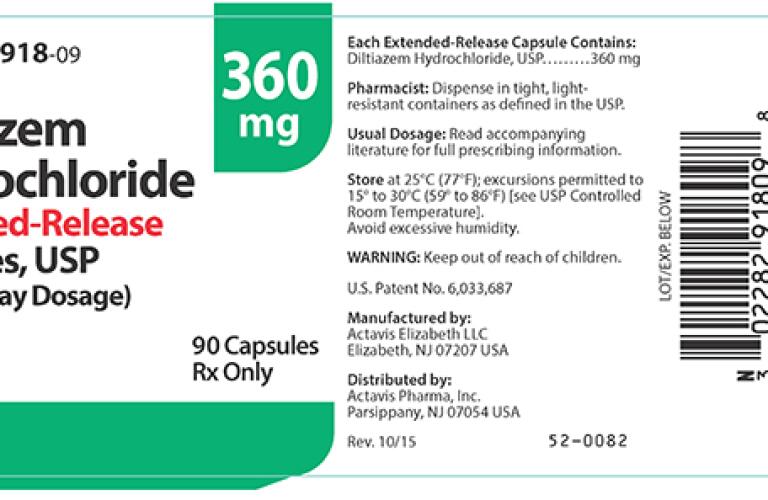 Diltiazem 6 Mg