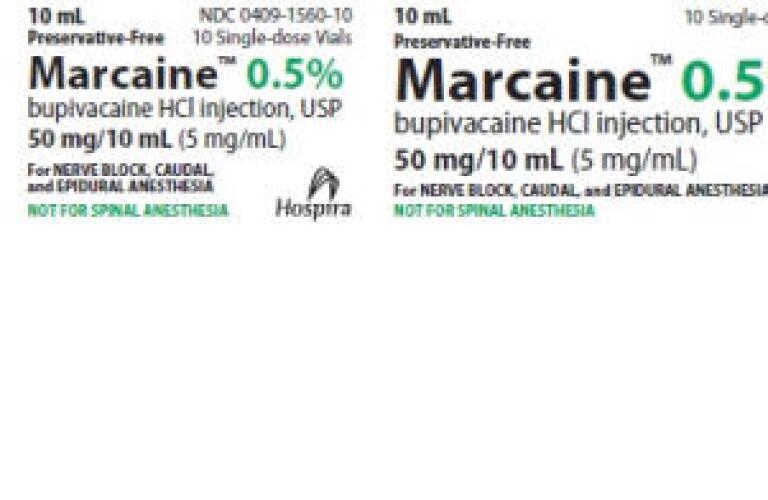 Marcaine Dose Spinal Anesthesia