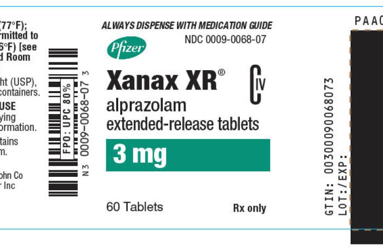 Xanax Xr Pictures Images Labels Healthgrades Alprazolam Tablet Extended Release