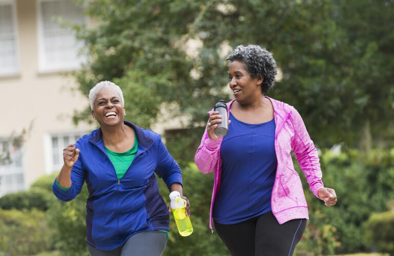 two-women-exercising