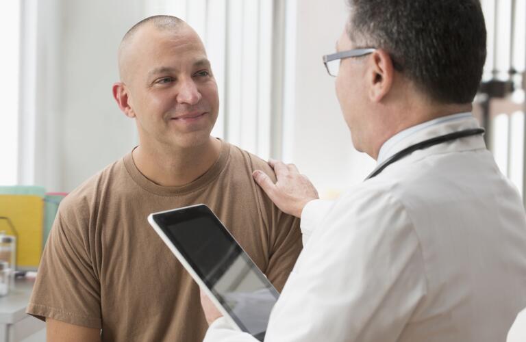 Doctor and patient