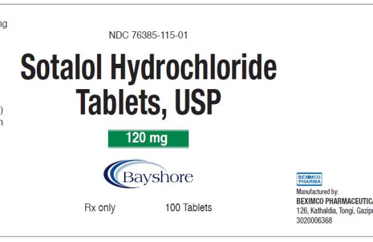 sotalol pictures images labels