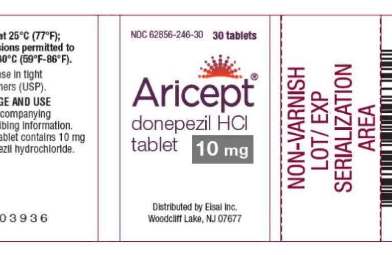 Aricept generic 5 mg
