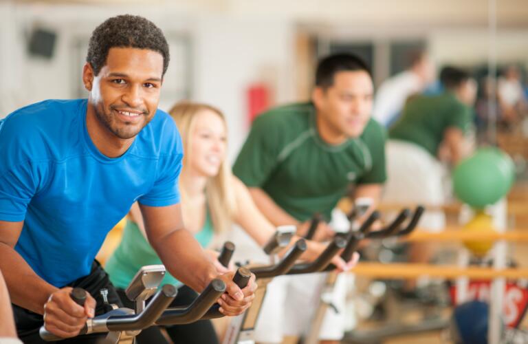 Exercise Spinning Class