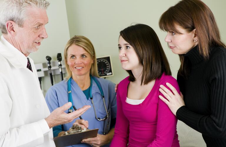 Pediatrician, Nurse and Patient