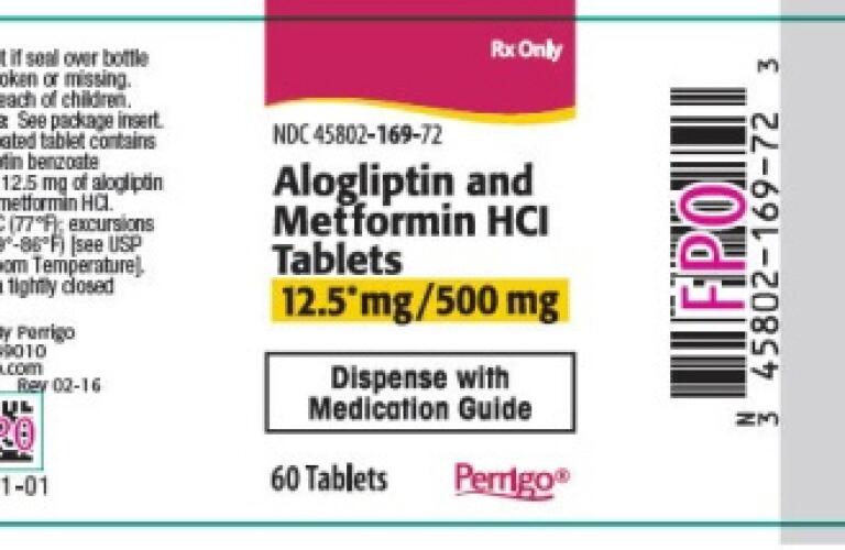 alogliptin and metformin hydrochloride