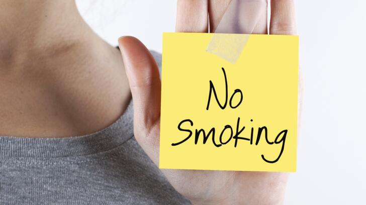 No Smoking Message
