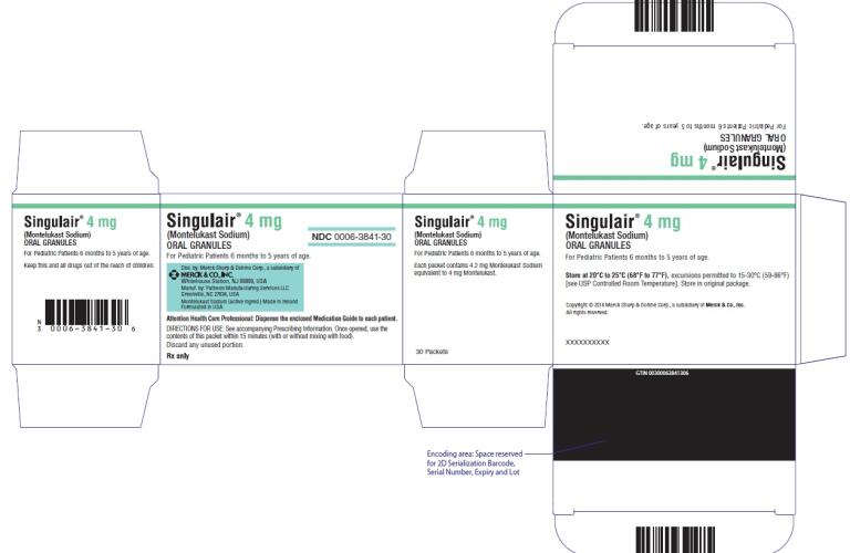 Singulair 4 mg tablets