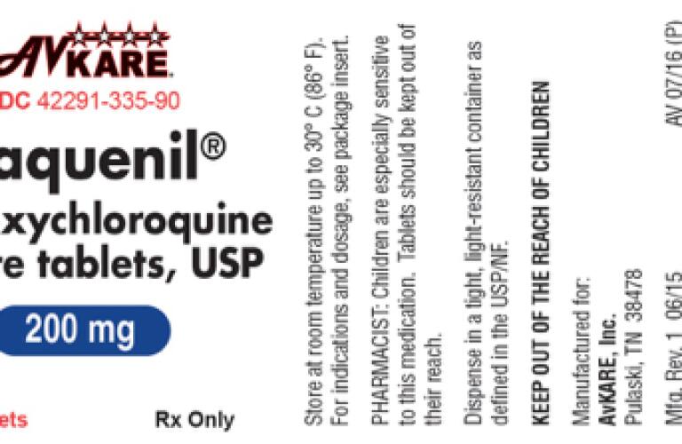 hydroxychloroquine sulfate tablet