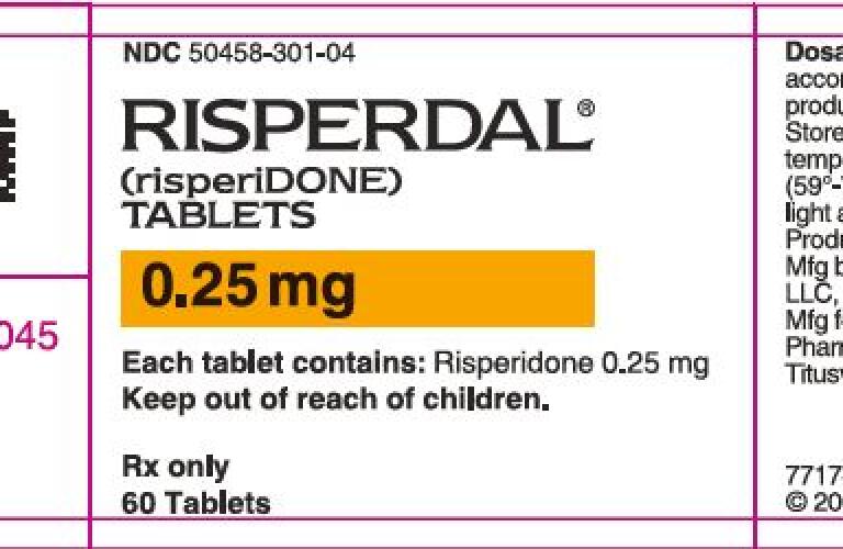 risperdal healthgrades risperidone