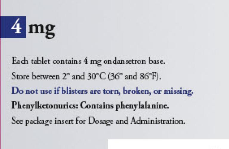 Zofran Healthgrades Ondansetron Hydrochloride Tablet Orally Disintegrating