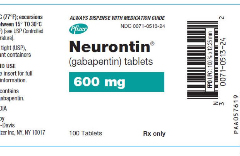 Neurontin 600 Mg