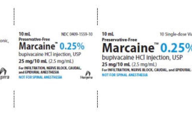 Marcaine Pictures Images Labels Healthgrades Bupivacaine Hydrochloride