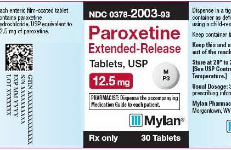 0 5 mg paroxetine