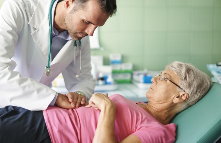 Stomach exam
