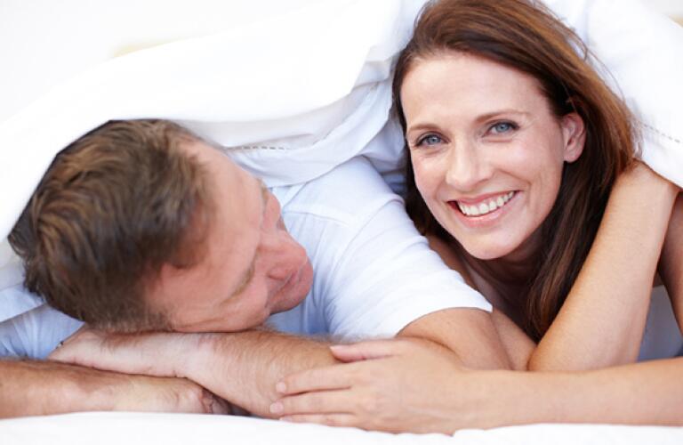 couple in bed