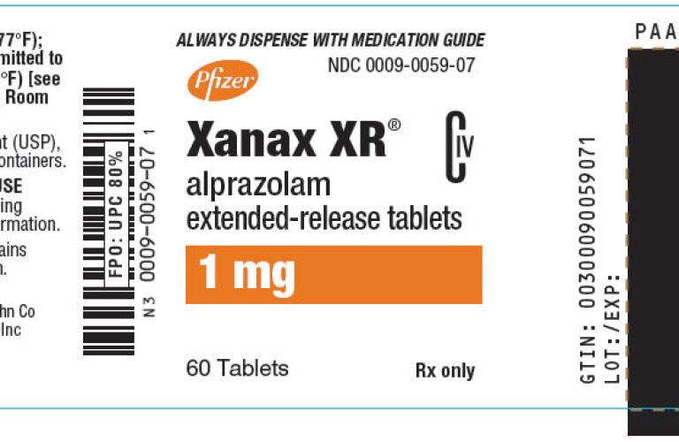 Xanax Xr Pictures Images Labels Healthgrades Alprazolam Tablet Extended Release
