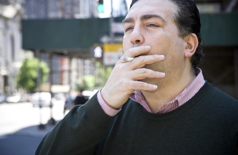 Man smoking