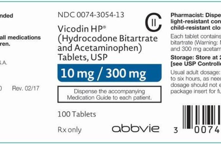 vicodin healthgrades hydrocodone