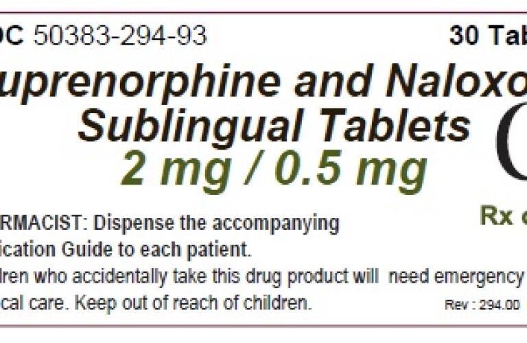 buprenorphine and naloxone pictures