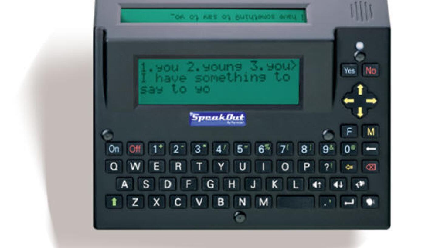 A Look at Speech Generating Devices