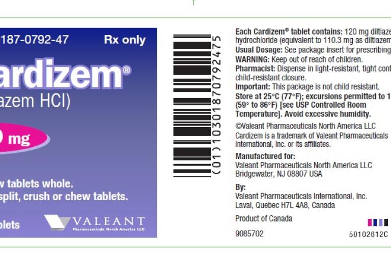 diltiazem hydrochloride tablet coated