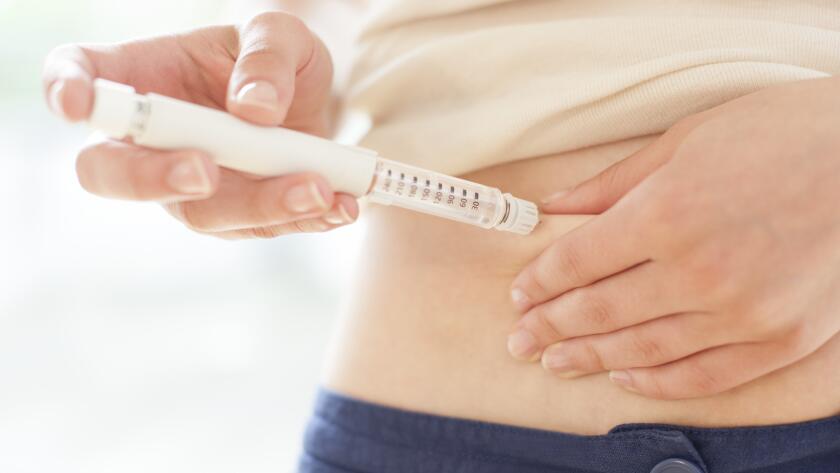Insulin injection