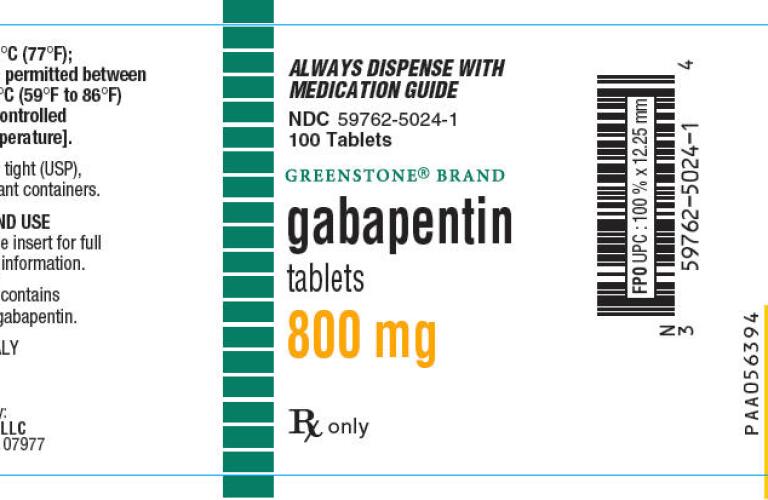 gabapentin pictures images labels