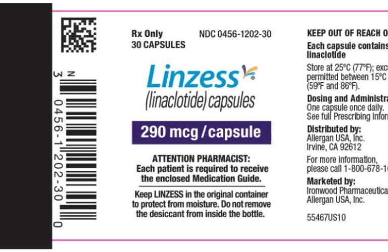 Linzess Pictures, Images, Labels Healthgrades (linaclotide capsule