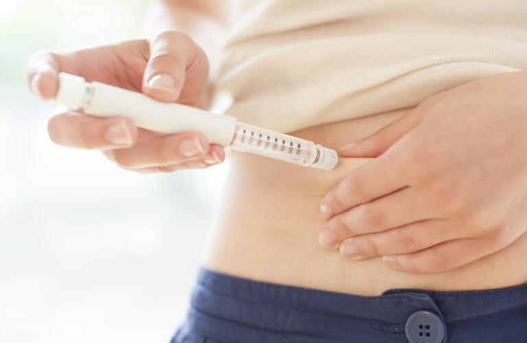 Insulin injection
