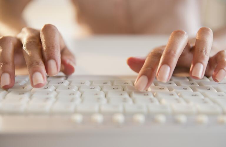 hands-typing-on-computer-keyboard