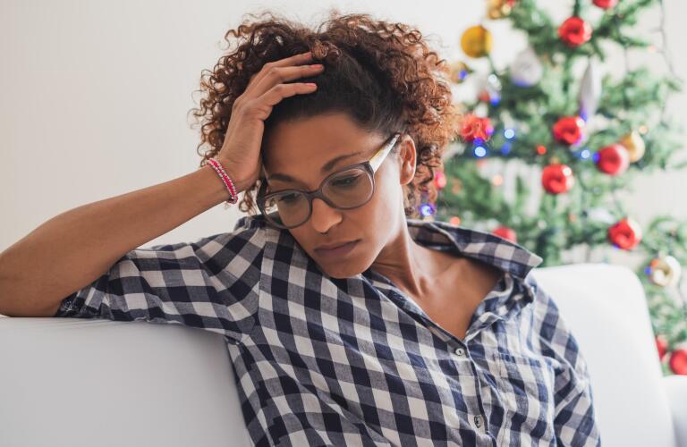 Feeling stress during christmas holiday
