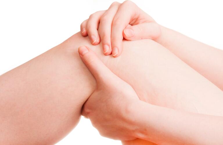knee self massage