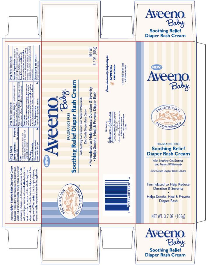 Aveeno Baby Soothing Relief Diaper Rash Fragrance Free Pictures Images Labels Healthgrades Zinc Oxide Cream