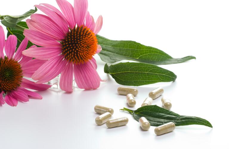 Echinacea capsules