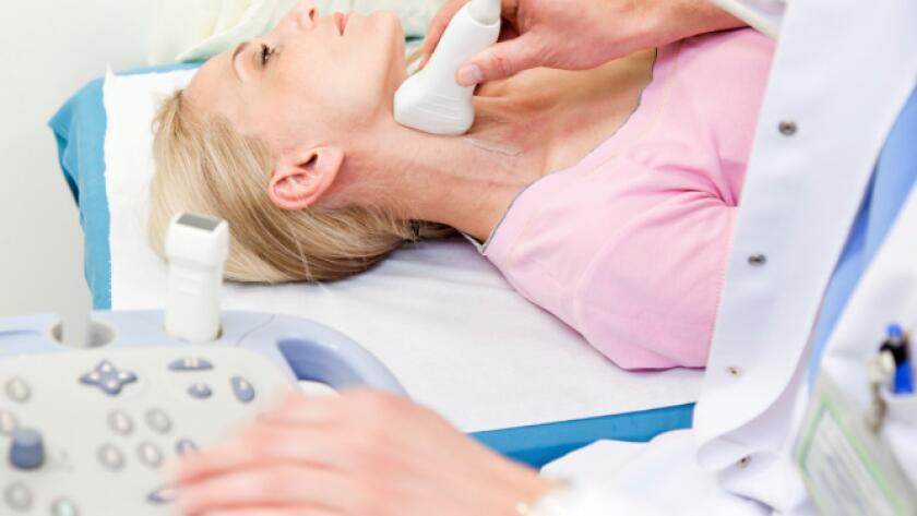 Carotid Doppler ultrasound test